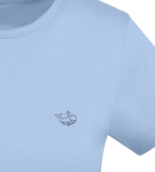 vis wear Love Whale - Women Organic Shirt von vis wear