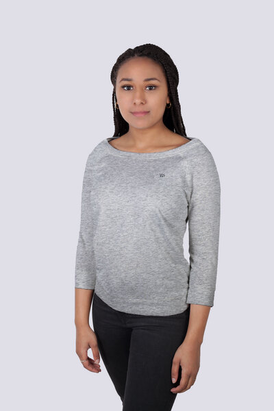 vis wear Sweatshirt Kurzarm aus Bio Baumwolle und Tencel® von vis wear