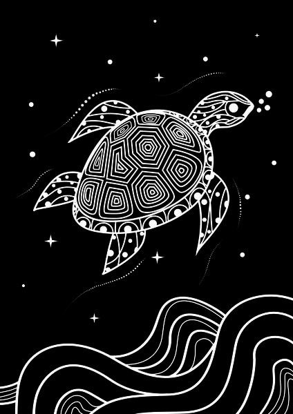 vis wear Turtle Poster von vis wear