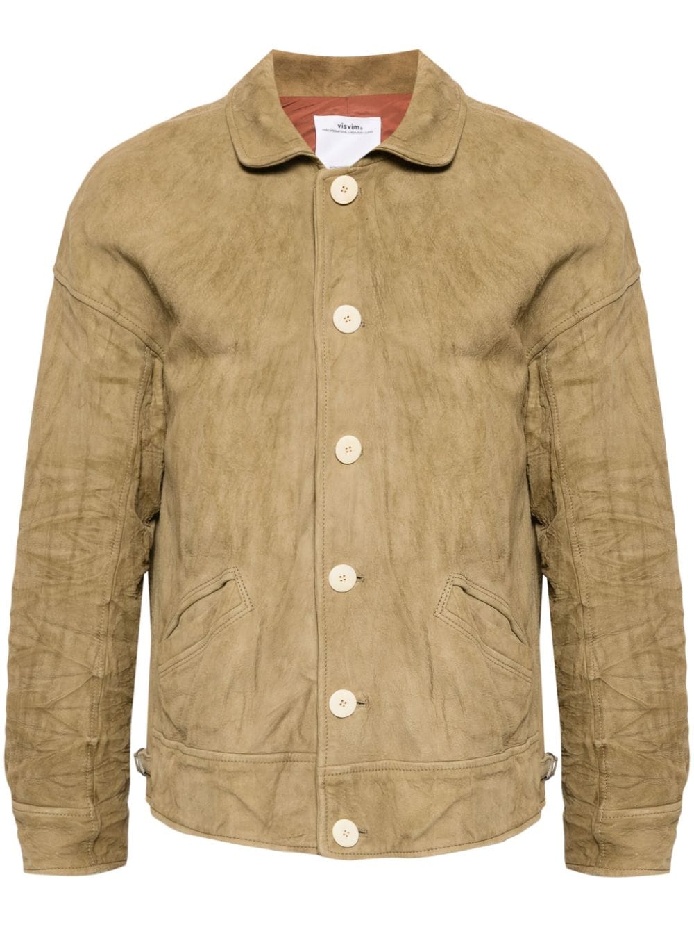 visvim Eton Lederjacke - Nude von visvim