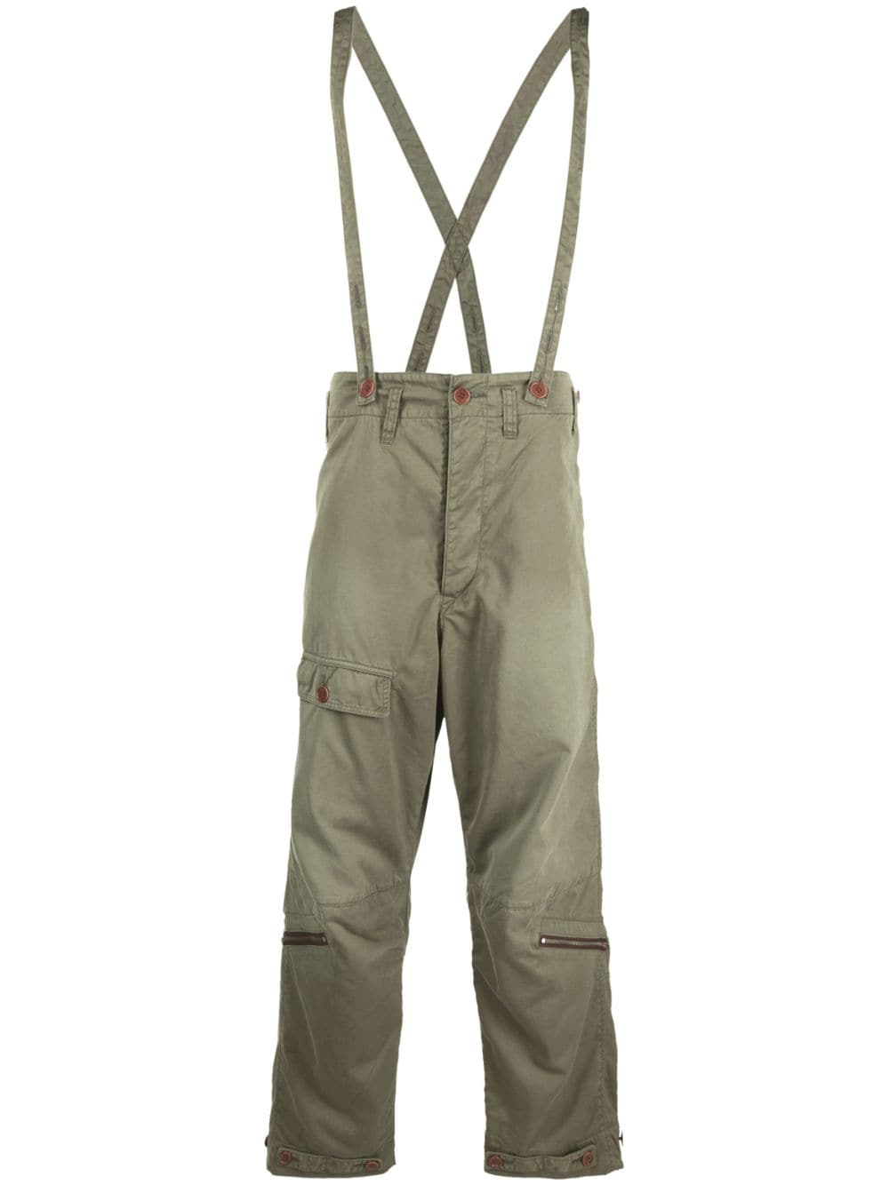 visvim Northdrop Hose mit weitem Bein - Grün von visvim