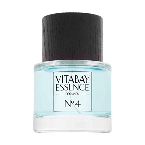 Vitabay Essence for Men No. 4 Eau de Toilette Herren 50ml - Herren Parfüm mit 10% Parfümöl -Raffinierter Maskuline Herrendüfte Männer Parfüm Herren Eau de Parfum - Parfum Herren Parfum Perfume Men von vitabay