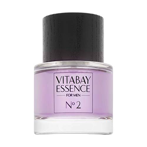 Vitabay Essence for Men No. 2 Eau de Toilette Herren 50ml - Herren Parfüm mit 10% Parfümöl - Holzig-frischer Herrendüfte Männer Parfüm Herren Eau de Parfum - Parfum Herren Parfum Männer Parfüm von vitabay