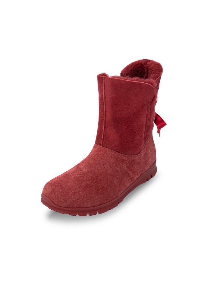 vitaform Damenschuhe Stiefelette Veloursleder Stiefelette von vitaform
