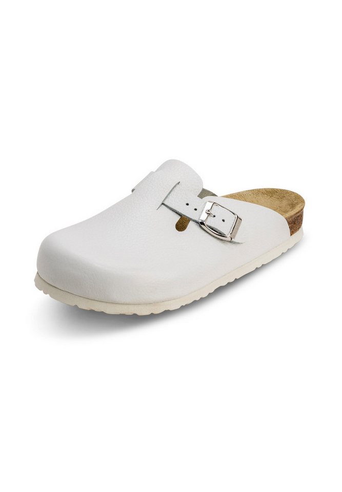 vitaform Unisexschuhe Clog Vollrindleder Hausschuh von vitaform