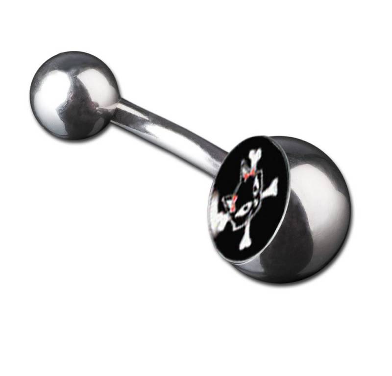 viva-adorno Bauchnabelpiercing Piercing Banane Katzen Motiv Bananabell 316L Chirurgenstahl, Bauchnabel Piercing Katze viva-adorno Bauchnabelpiercing Piercing Banane Katzen Motiv Bananabell 316L Chirurgenstahl, Bauchnabel Piercing Katze von viva-adorno