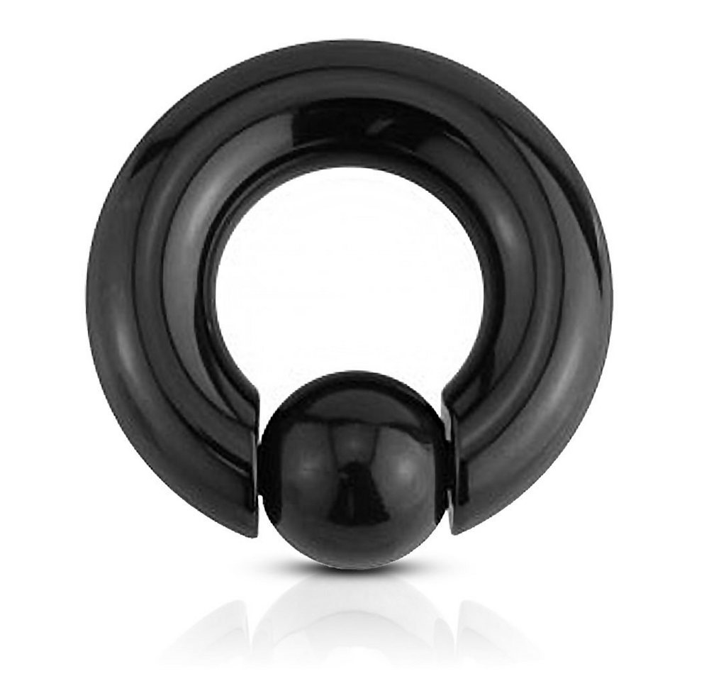 viva-adorno Intimpiercing Piercing Ring BCR XXL Klemmring mit Kugel Spring Ball Closure Ring, Clip in Pop Out Ohrpiercing Nasenpiercing Septumpiercing Brustpiercing viva-adorno Intimpiercing Piercing Ring BCR XXL Klemmring mit Kugel Spring Ball Closure Ring, Clip in Pop Out Ohrpiercing Nasenpiercing Septumpiercing Brustpiercing von viva-adorno