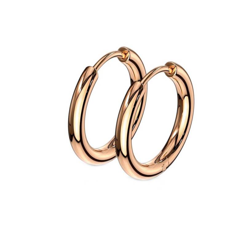 viva-adorno Paar Creolen Damen Klappcreolen Hoop Ohrringe Edelstahl verschiedene Größen, dünn schmal viva-adorno Paar Creolen Damen Klappcreolen Hoop Ohrringe Edelstahl verschiedene Größen, dünn schmal von viva-adorno