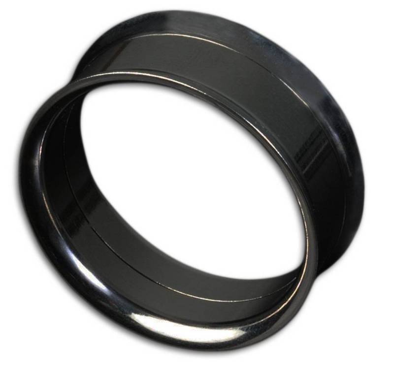 viva-adorno Plug 1 Stück Edelstahl Tube Tunnel mit Innengewinde Schraubverschluss, Double Flared Ohr Piercing Größe 4-30mm von viva-adorno