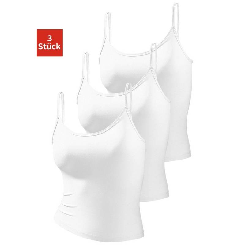 VIVANCE ACTIVE Spaghettitop Damen weiß Gr.36/38 von VIVANCE ACTIVE