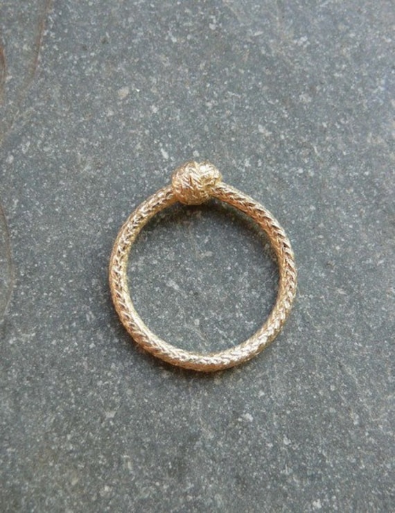 Seilring Einfacher Knoten, Gold 585 Seilring Einfacher Knoten, Gold 585 von vivianmeller