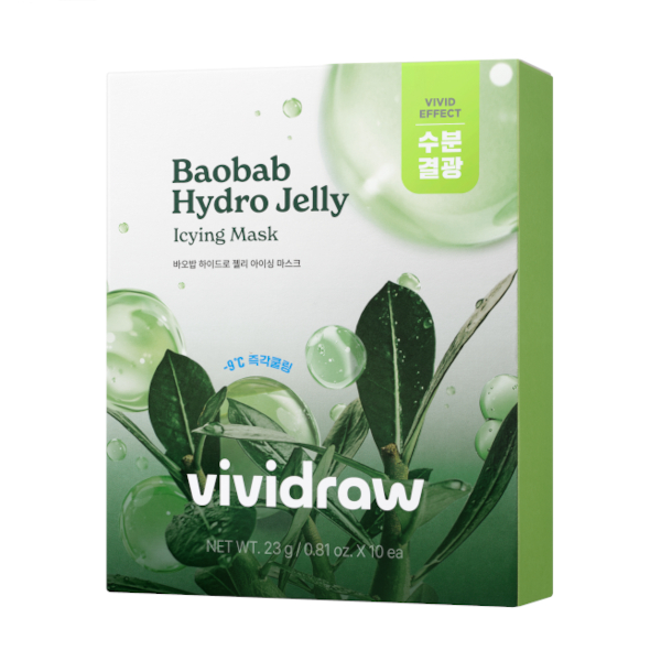 vividraw - Baobab Hydro Jelly Icying Mask - 10stücke vividraw - Baobab Hydro Jelly Icying Mask - 10stücke von vividraw