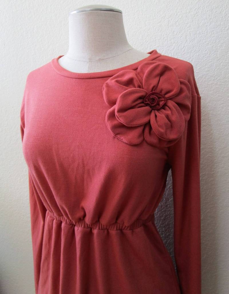 Farbe Orange Langarm Top Mit Rosendekor Und Gerafften Design Vorn Seite Plus Aus Usa | Vn10 Farbe Orange Langarm Top Mit Rosendekor Und Gerafften Design Vorn Seite Plus Aus Usa | Vn10 von vivonsdesign