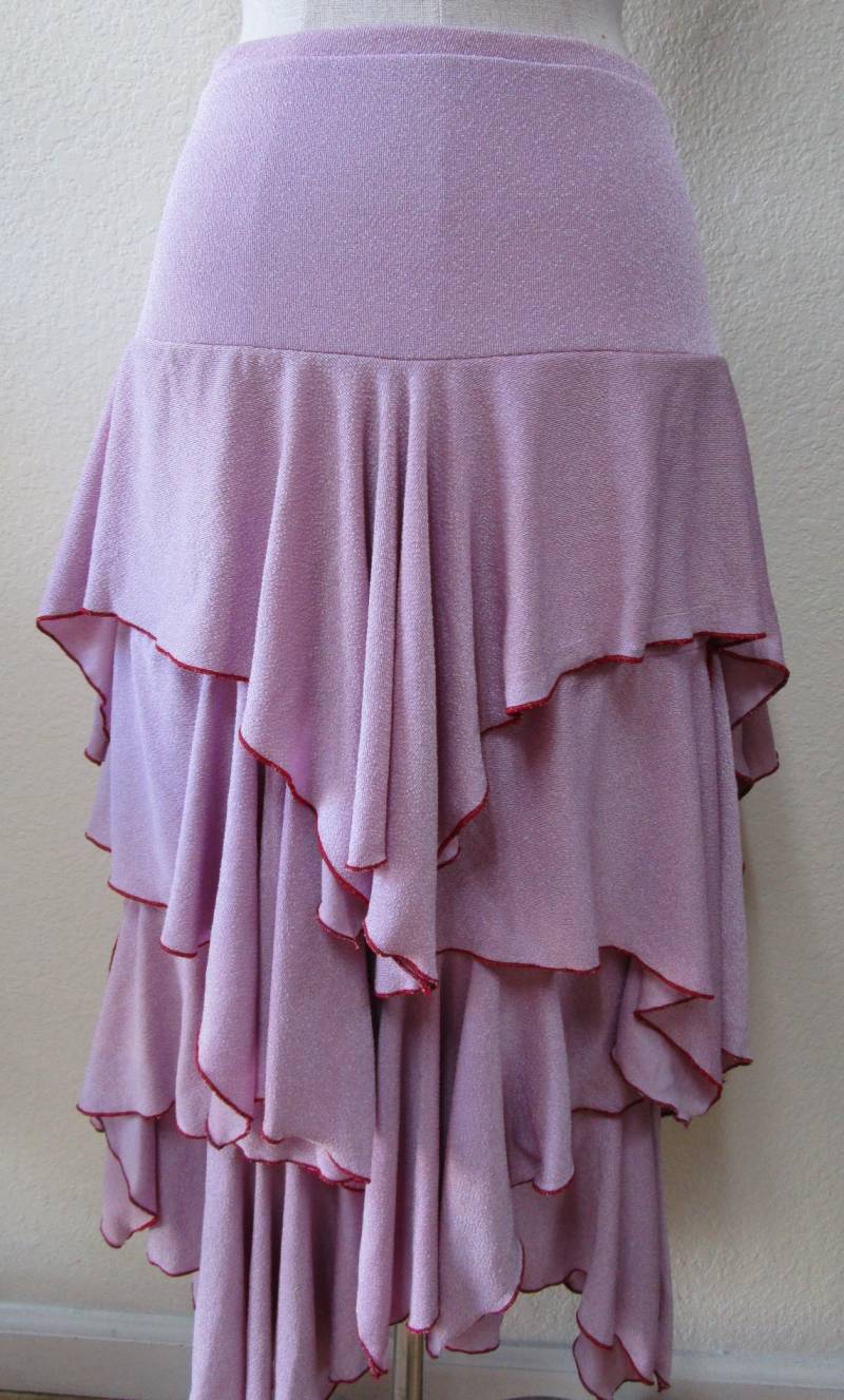Lavendelfarbe 4 Lagen Rock Oder Schlauchkleid Für Option Plus Made in Usa | V56 Lavendelfarbe 4 Lagen Rock Oder Schlauchkleid Für Option Plus Made in Usa | V56 von vivonsdesign