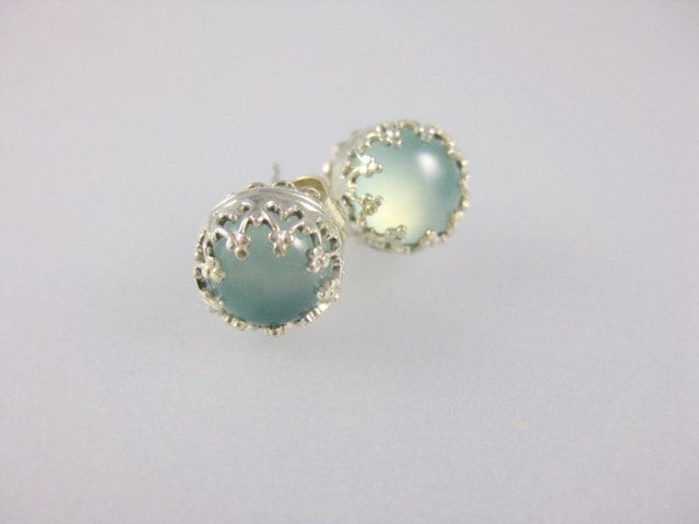 Ein Paar Ausgefallene Lünette Arabesque Ohrstecker Für Frauen Sterling Silber Wählen Sie Ihre Farbe von vixjewellery