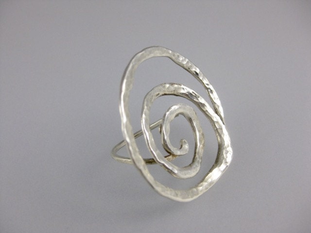 Handgemachte Sterling Silber Ring von vixjewellery