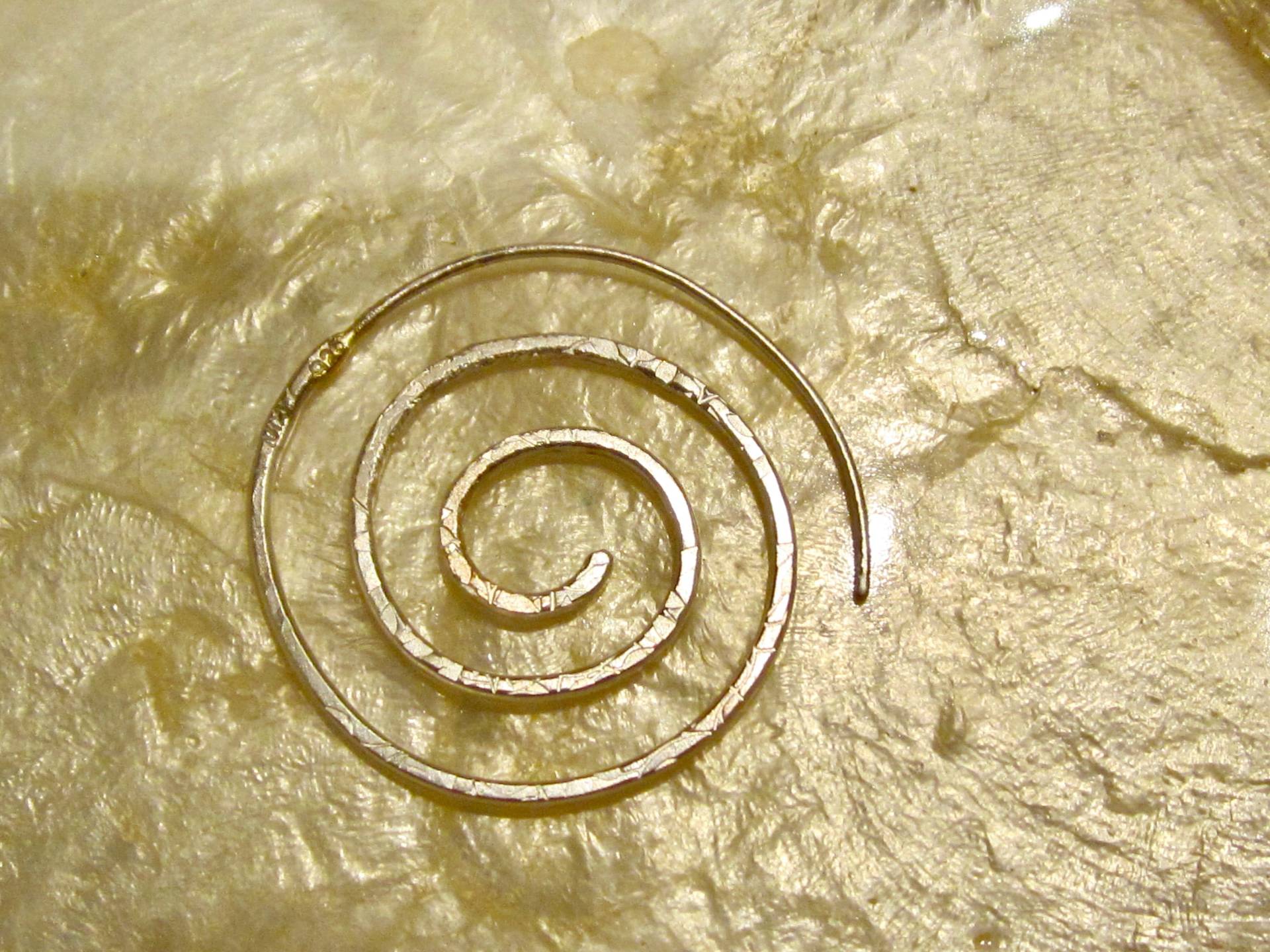 Sterling Silber Ohrring Hoop Spirale Gestempelt Einzigartige Sommer Winter Herbst Frühling Stil Frauen von vixjewellery