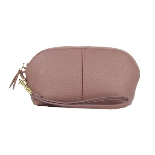 vkeid Damen-Geldscheinklammern, Kartenetuis, Business-Geldbörsen, echtes Leder, Geldbeutel, Geldbörsen, Handtaschen (Größe: Pink) von vkeid