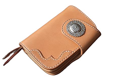 vkeid Portemonnaie aus Rindsleder, Clutch-Geldbörse, Münz- und Kartenfächer, Kollektion von vkeid