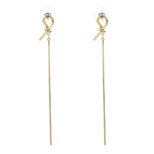Vogem Lange Hängend Ohrringe Damen Vergoldet Edelstahl Ohrstecker Modeschmuck Geschenk Antiallergisch von vogem