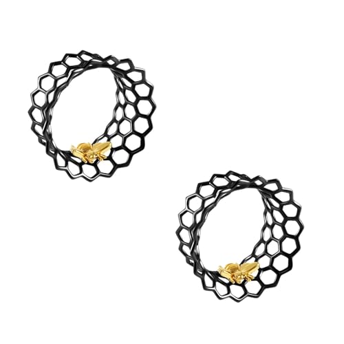 vogem Schwarzer Dehnungs Tunnel Extender für Männer Frauen Double Flare Minimalistisches Körperpiercing Hypoallergen (16 mm 2Stück) von vogem