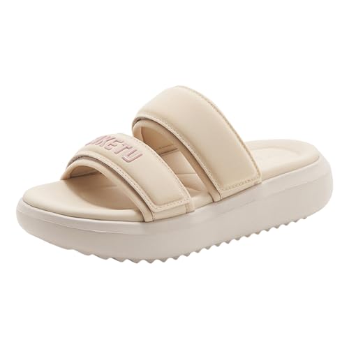 vohiko Damen Sandalen Sommer Flach Sandalette Plateau Strand Schuhe Große Größe Sommerschuhe Dicke Sohle Bequeme Weiche Fußbett Freizeit Damensandalen mit Keilabsatz vohiko Damen Sandalen Sommer Flach Sandalette Plateau Strand Schuhe Große Größe Sommerschuhe Dicke Sohle Bequeme Weiche Fußbett Freizeit Damensandalen mit Keilabsatz von vohiko