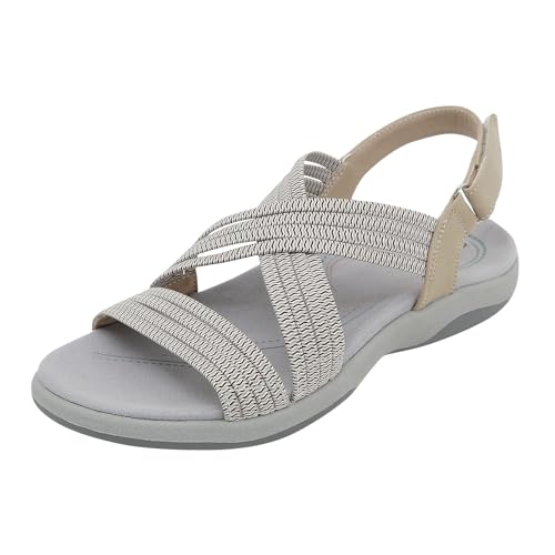 vohiko Damen Sandaletten Sommer Waschbare Slingback Orthopädische Sandalen Casual Sport Sandale Offene Zehenpartie Plateau Slide mit Weiche Fussbett Bequem Sommerschuhe mit einstellbarer vohiko Damen Sandaletten Sommer Waschbare Slingback Orthopädische Sandalen Casual Sport Sandale Offene Zehenpartie Plateau Slide mit Weiche Fussbett Bequem Sommerschuhe mit einstellbarer von vohiko