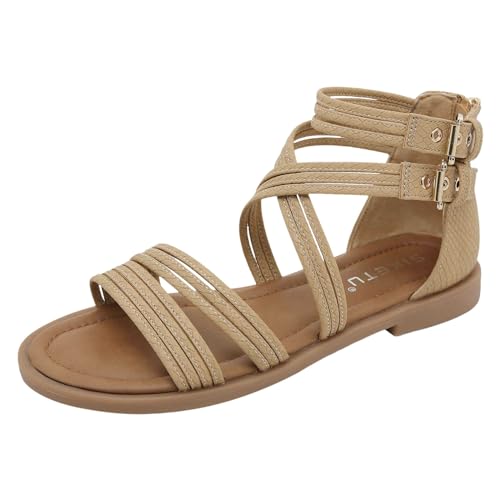 vohiko Damen Sommer Sandalen Plateau Slide mit Weiche Fussbett Bequem Sommerschuhe Casual Sandale einstellbarer Schnallen Offene Zehenpartie Römersandalen Strandsandalen vohiko Damen Sommer Sandalen Plateau Slide mit Weiche Fussbett Bequem Sommerschuhe Casual Sandale einstellbarer Schnallen Offene Zehenpartie Römersandalen Strandsandalen von vohiko