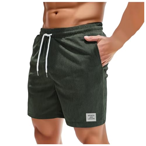vohiko Laufshorts Herren Sommer Freizeithose Corduroy Kurze Elastische Taille Jogginghose Schlafanzug Kurz Sportshorts Männer Shorts Baggy Hose Einfarbige Bermuda Kordelzug Hosen vohiko Laufshorts Herren Sommer Freizeithose Corduroy Kurze Elastische Taille Jogginghose Schlafanzug Kurz Sportshorts Männer Shorts Baggy Hose Einfarbige Bermuda Kordelzug Hosen von vohiko