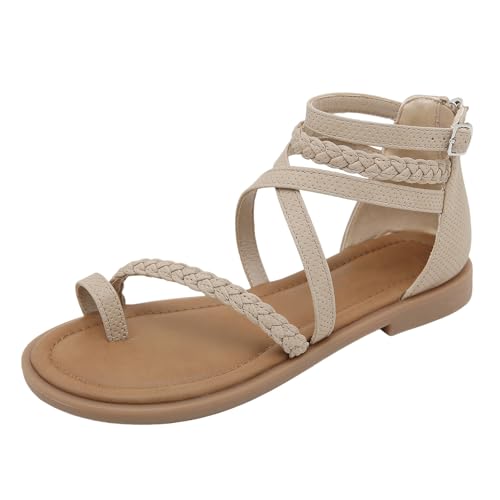 vohiko Orthopädische Damen Sandalen Breite Füße Flach Schlappen Mit Fußbett Sommerschuhe Sommer Weite Barfuss Offene Schuhe Elegant Und Bequeme Ausgehöhlt Casual Sandale vohiko Orthopädische Damen Sandalen Breite Füße Flach Schlappen Mit Fußbett Sommerschuhe Sommer Weite Barfuss Offene Schuhe Elegant Und Bequeme Ausgehöhlt Casual Sandale von vohiko