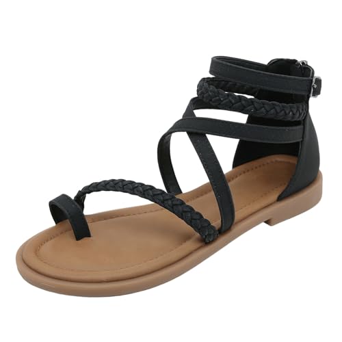 vohiko Orthopädische Damen Sandalen Breite Füße Flach Schlappen Mit Fußbett Sommerschuhe Sommer Weite Barfuss Offene Schuhe Elegant Und Bequeme Ausgehöhlt Casual Sandale vohiko Orthopädische Damen Sandalen Breite Füße Flach Schlappen Mit Fußbett Sommerschuhe Sommer Weite Barfuss Offene Schuhe Elegant Und Bequeme Ausgehöhlt Casual Sandale von vohiko