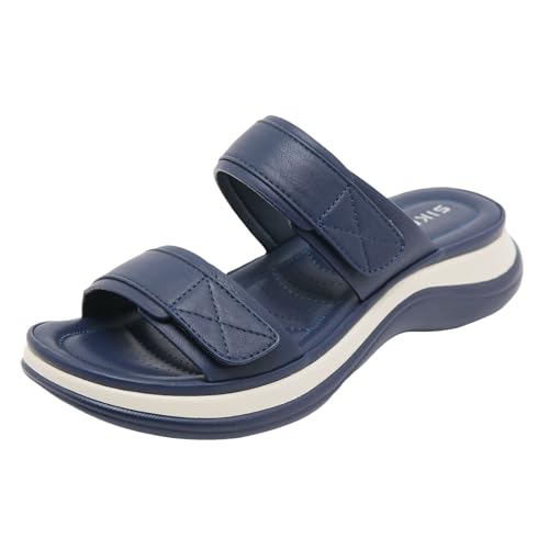 vohiko Sandalen Damen Sommer Flache Sandalette Bohemia Sandals Plateau Freizeit Frauen Strand Schuhe Slides Sport Sandale mit Weiche Fußbett Bequem Leichte Sommerschuhe Gr.36-41 vohiko Sandalen Damen Sommer Flache Sandalette Bohemia Sandals Plateau Freizeit Frauen Strand Schuhe Slides Sport Sandale mit Weiche Fußbett Bequem Leichte Sommerschuhe Gr.36-41 von vohiko