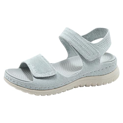 vohiko Sandalen und Slides für Damen Sommer Bequeme Orthopädische Slingback Slide Mit Weichem Fußbett Outdoor Wassersandalen Casual Ausgehöhlt Strand Plateau Sandale mit Klettverschluss vohiko Sandalen und Slides für Damen Sommer Bequeme Orthopädische Slingback Slide Mit Weichem Fußbett Outdoor Wassersandalen Casual Ausgehöhlt Strand Plateau Sandale mit Klettverschluss von vohiko
