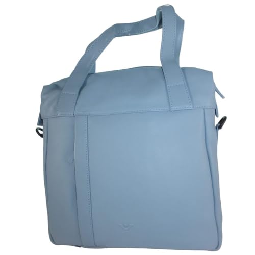 VOI Kurzgrifftasche Denim-blau von voi leather design