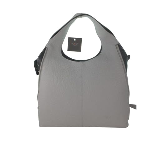 Voi Schultertasche 2fbg schwarz-hellgrau von voi leather design