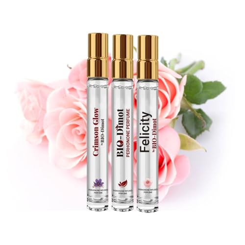 3 Stück Pheromone Parfum Woman, Pheromon Parfüm, Parfum Damen, Enhanced Scent Pheromone Perfume, Roll-On Pheromon Parfüm, Tragbarer Duft für Frauen, Langanhaltender Duft, Enhanced Selbstbewusst (3PC) von vokkrv