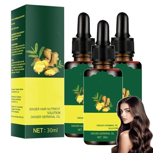 7 Days Hair Growth Oil, Haarserum für Haarwachstum, Hair Loss Treatment, Reduziert Haarausfall, Reduziert Haarausfall, Fördert das Haar, Haarwuchsspray Serum für Frauen und Männer (3PC) von vokkrv