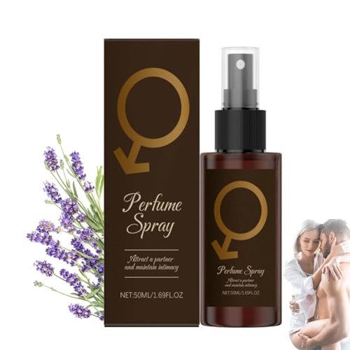 Alpha Pheromon Parfüm Herren, 50ml Ecdf Alpha Parfüm Herren, Pheromone Parfum Männer, Männerparfum mit Pheromon Öl, Eau de Toilette, Frisch und Fruchtig, Lang Anhaltender Duft (1PC) von vokkrv