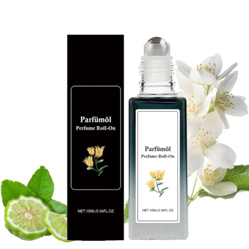 Alpha Pheromonparfüm Ecdf Alpha Parfüm Herren, Roll-on Pheromone Parfum Herrens - Pheromon Parfüm für Dating und Alltag, Erfrischend, Lang Anhaltender Duft (1PC) von vokkrv