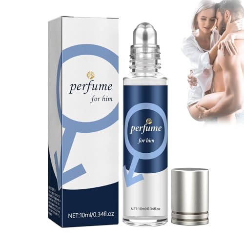 Alpha Pheromonparfüm Herren, Ecdf Alpha Parfüm Herren, Roll-on Pheromone Parfum Herrens, Parfum mit Pheromone Duft, Erfrischend, Lang Anhaltender Duft, Leicht zu Transportieren (1PC) von vokkrv