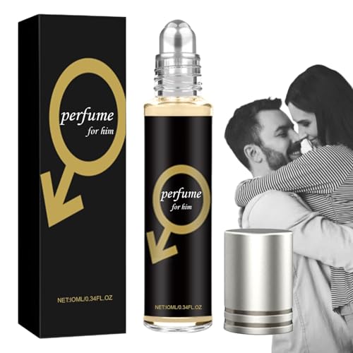 Alpha Pheromonparfüm Herren Roll-on, Ecdf Alpha Parfüm Herren, Eau de Parfum für herren, Natürliche Frische Düfte, Lang Anhaltender Duft, Leicht zu Transportieren (1PC) von vokkrv