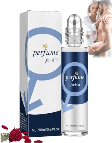 Alpha Scent - Alpha Pheromonparfüm Herren, 2025 Neu Roll-On Pheromon Parfüm öl Herren, Solivo-Pheromone Parfum Herren, Ecdf Pheromon Parfüm, Men's Pheromone Cologne for Men Attract Women (Blau) von vokkrv