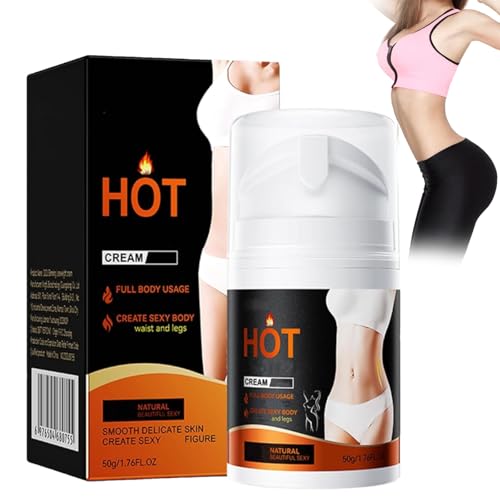 Anti-Cellulite Creme zur Fettverbrennung – Straffende & Formende Körpercreme für Bauch, Beine & Po, Massagecreme gegen Cellulite, Strafft die Haut, für Damen & Herren (1) von vokkrv