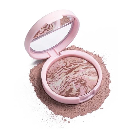 Baked Foundation | Lightweight Pearl Powder Foundation | Balance and Brighten Color, Color Corrector for Skin | Fair - Buildable Coverage | Satin Finish (1# Fair) von vokkrv