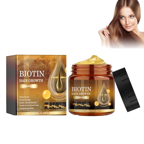 Biotin Conditioner for Hair Loss,Biotin and Collagen Conditioner for Dry Hair Treatment Plus Fine Hair Care,Thickening & Volumizing Conditioner Männer und Frauen,Haarspülung für alle Haartypen (1PC) von vokkrv