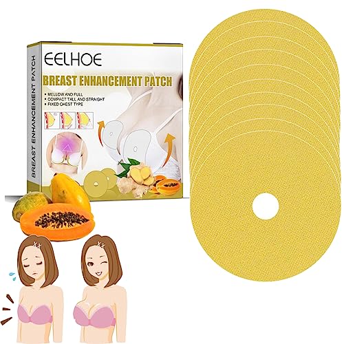 Brustvergrößerungspflaster, Ginger Bust Enhancement Patch, Papaya Brustvergrößerungspflaster, Natürliches Brustnährendes Straffendes Pflaster Für Die Brustpflege Von Frauen (1 Karton/10 Stöcke) von vokkrv