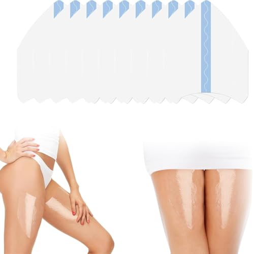 Cellulite Patches Instant Thigh Lifting Body Tape Transparente Klebestreifen Oberschenkelstraffungen, Unsichtbare Beinstraffungs Aufkleber, Straffendes Oberschenkel Tape (One Size, 10PC) von vokkrv