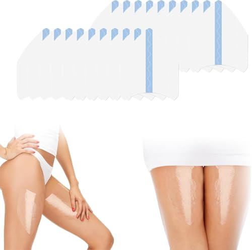 Cellulite Patches Instant Thigh Lifting Body Tape Transparente Klebestreifen Oberschenkelstraffungen, Unsichtbare Beinstraffungs Aufkleber, Straffendes Oberschenkel Tape (One Size, 20PC) von vokkrv
