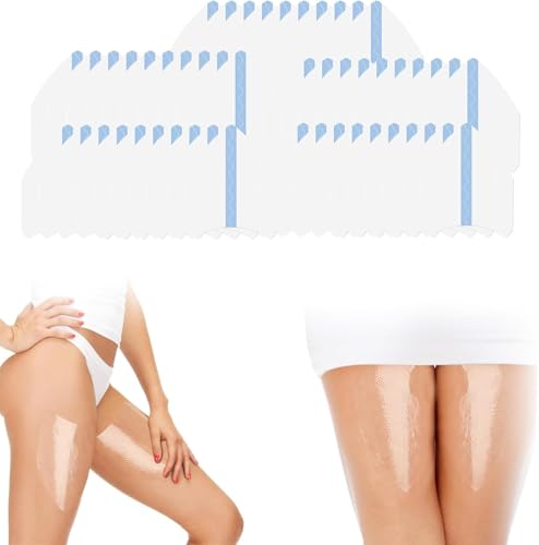 Cellulite Patches Instant Thigh Lifting Body Tape Transparente Klebestreifen Oberschenkelstraffungen, Unsichtbare Beinstraffungs Aufkleber, Straffendes Oberschenkel Tape (One Size, 50PC) von vokkrv