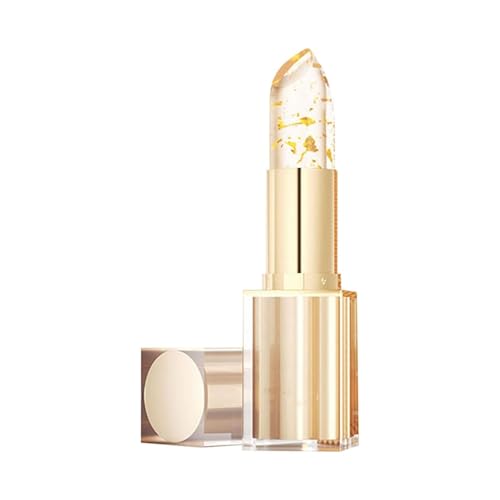 Fenvio Truetone - PH Adjusting Lipstick, Fenvio Lippenstift 24 Stunden Halt Gold Transparente Lip Balm Lippenpflege mit farbe Wasserdichtes Langanhaltender Lipstick Farbwechselnder Lippenstifte (1PC) von vokkrv
